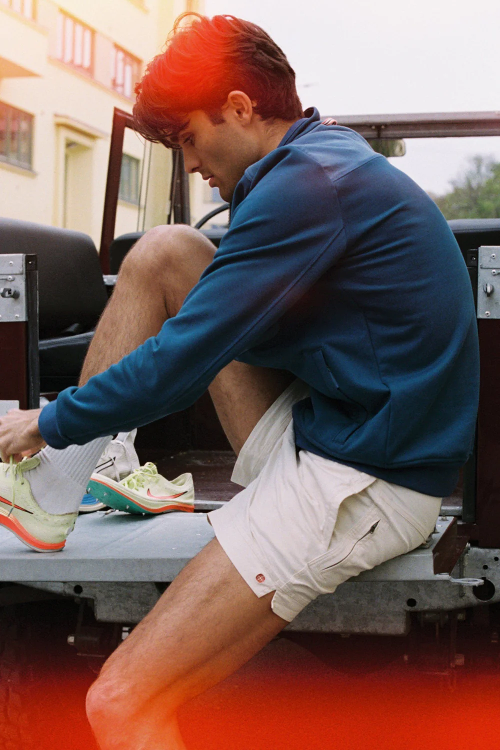 5 Incher Ditch-Hiker Shorts Oatmeal - Image 3