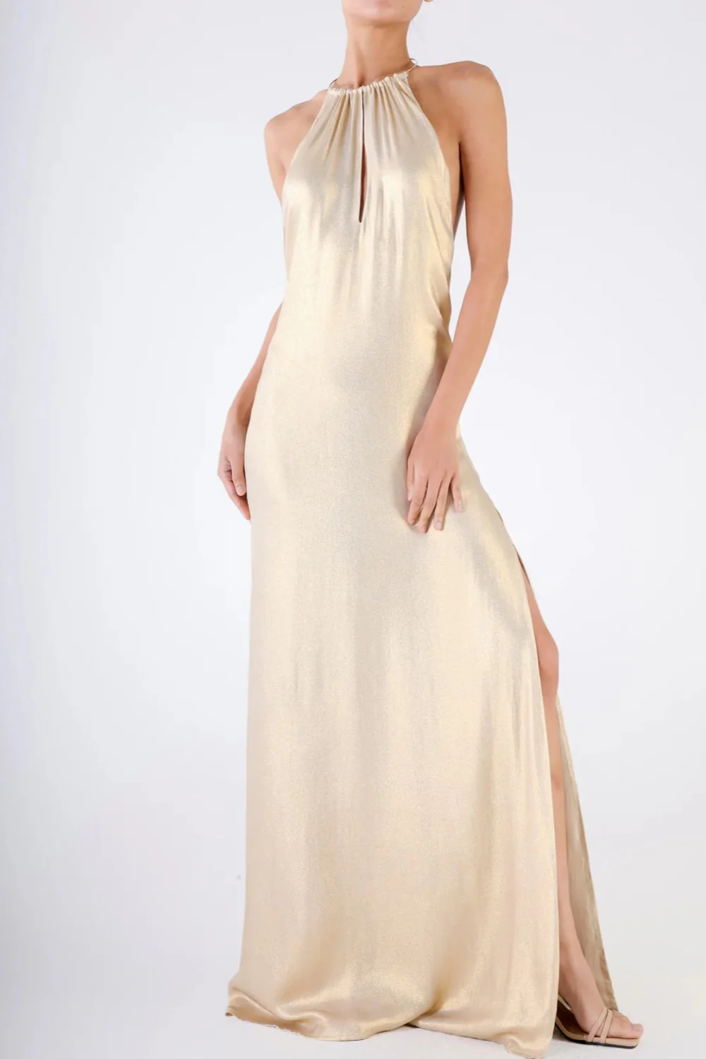 Taiwing Dress Gold