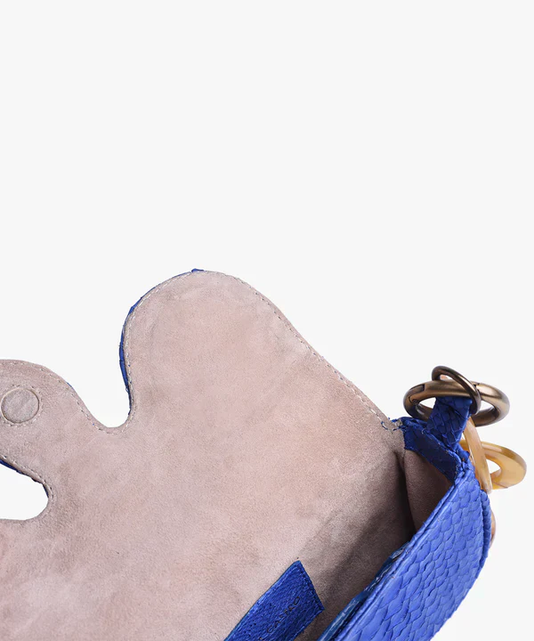 Alicia Baby Python Electric Blue - Image 4