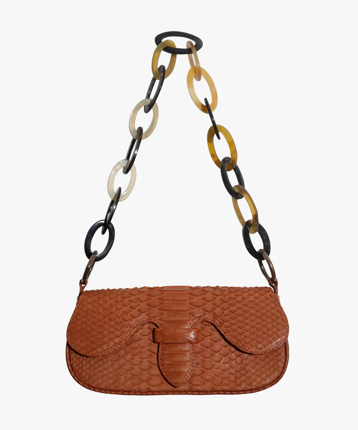 Alicia Python Cognac - Image 2
