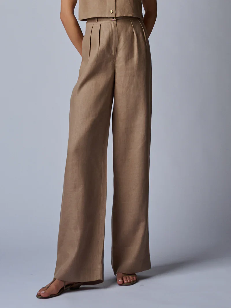 Alina Pant Taupe - Image 3