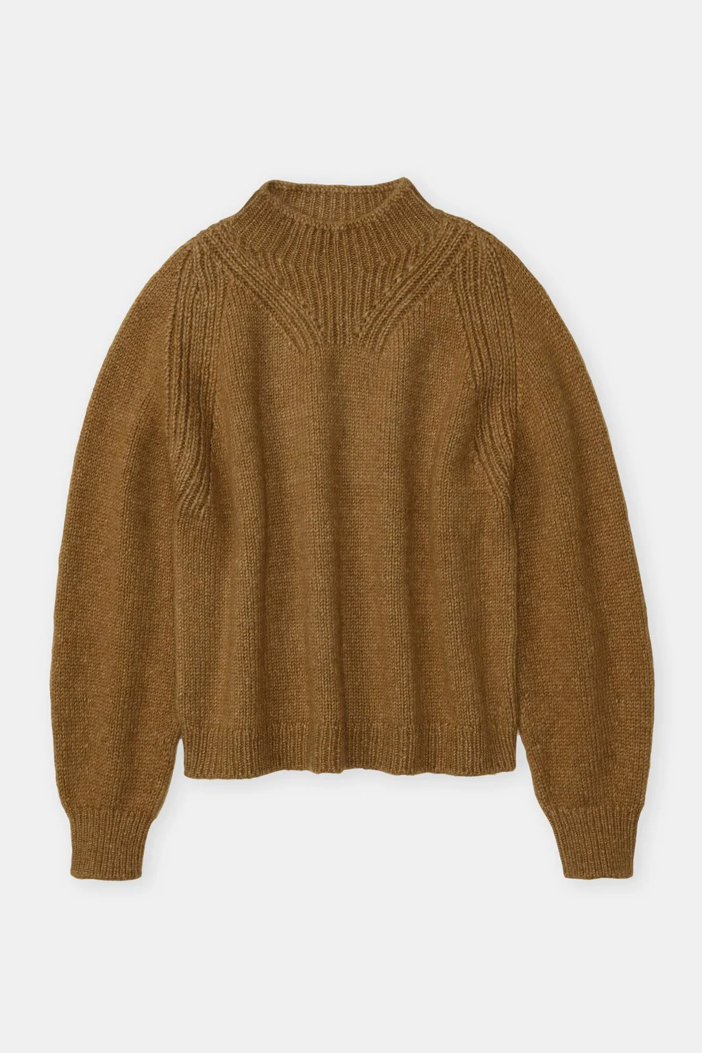 Alpaca Mix Jumper Tullamore Brown - Image 4