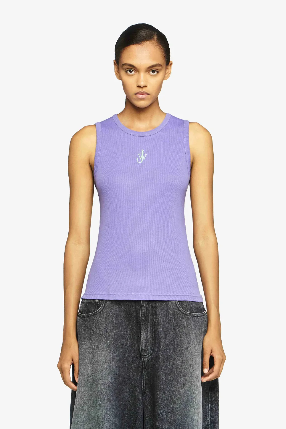 Anchor Embroidery Vest (Final Sale)