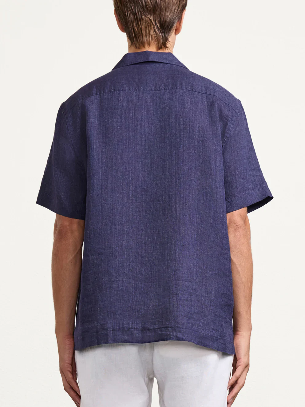 Angelo Linen Shirt Midnight Blue (Final Sale) - Image 3