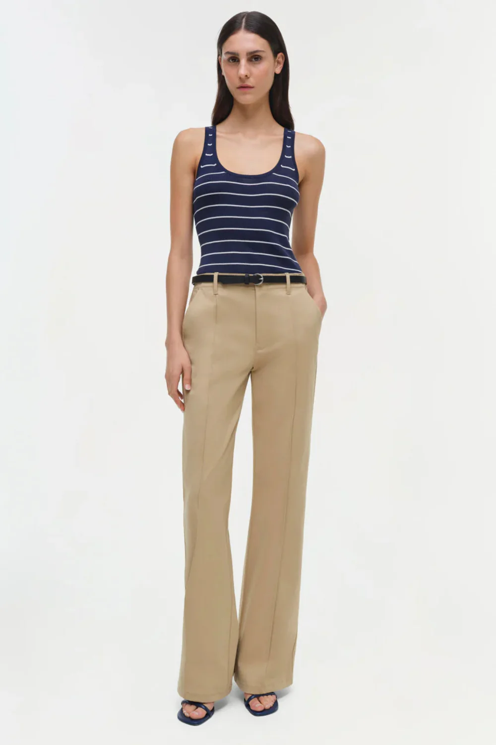 Ansel Trousers Khaki - Image 2