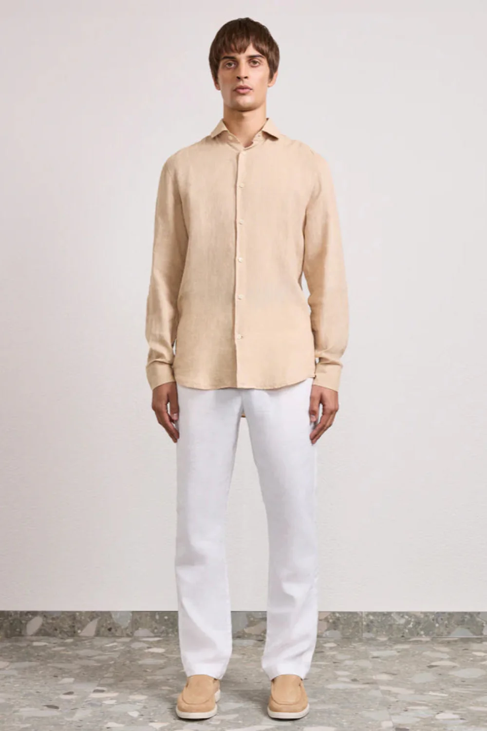 Antonio LS Shirt Sand Dune (Final Sale)