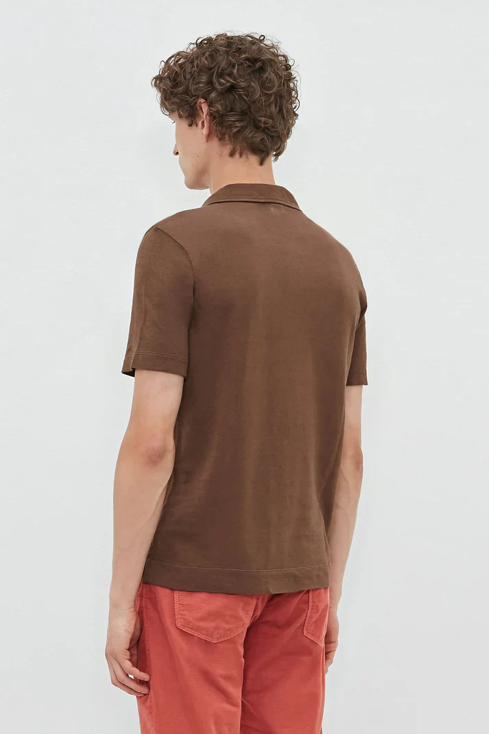 Aruba Polo Shirt Pecan (Final Sale) - Image 3