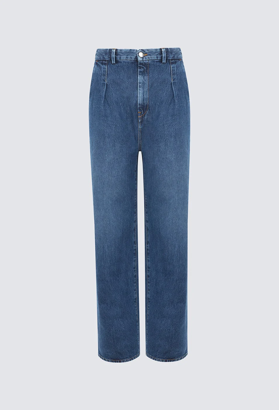 Attu Wide Leg Denim Pants Washed Blue - Image 3