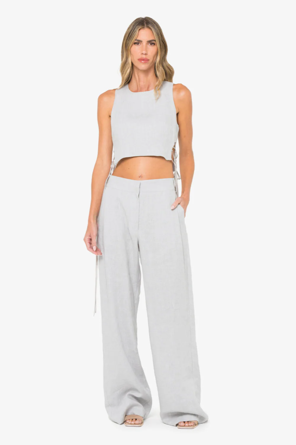 Aubrey Pants Silver Waistband (Final Sale)