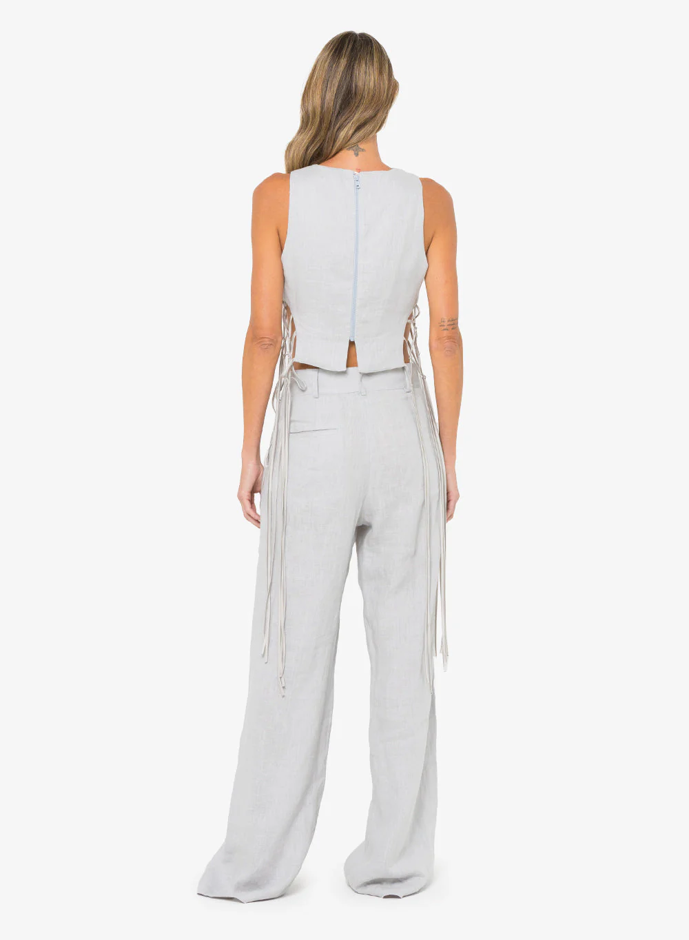 Aubrey Pants Silver Waistband (Final Sale) - Image 3