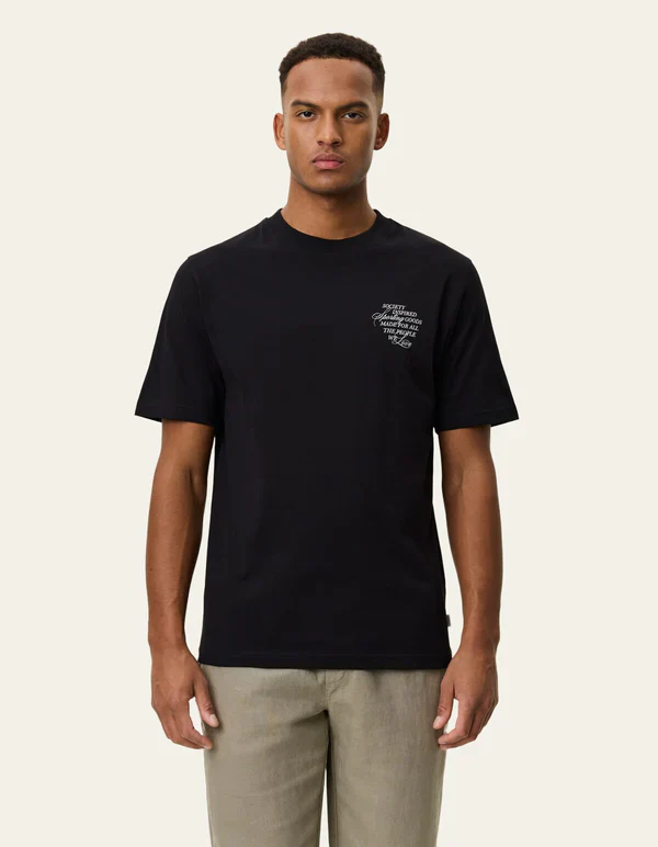 Ben Faience T-Shirt Black - Image 3