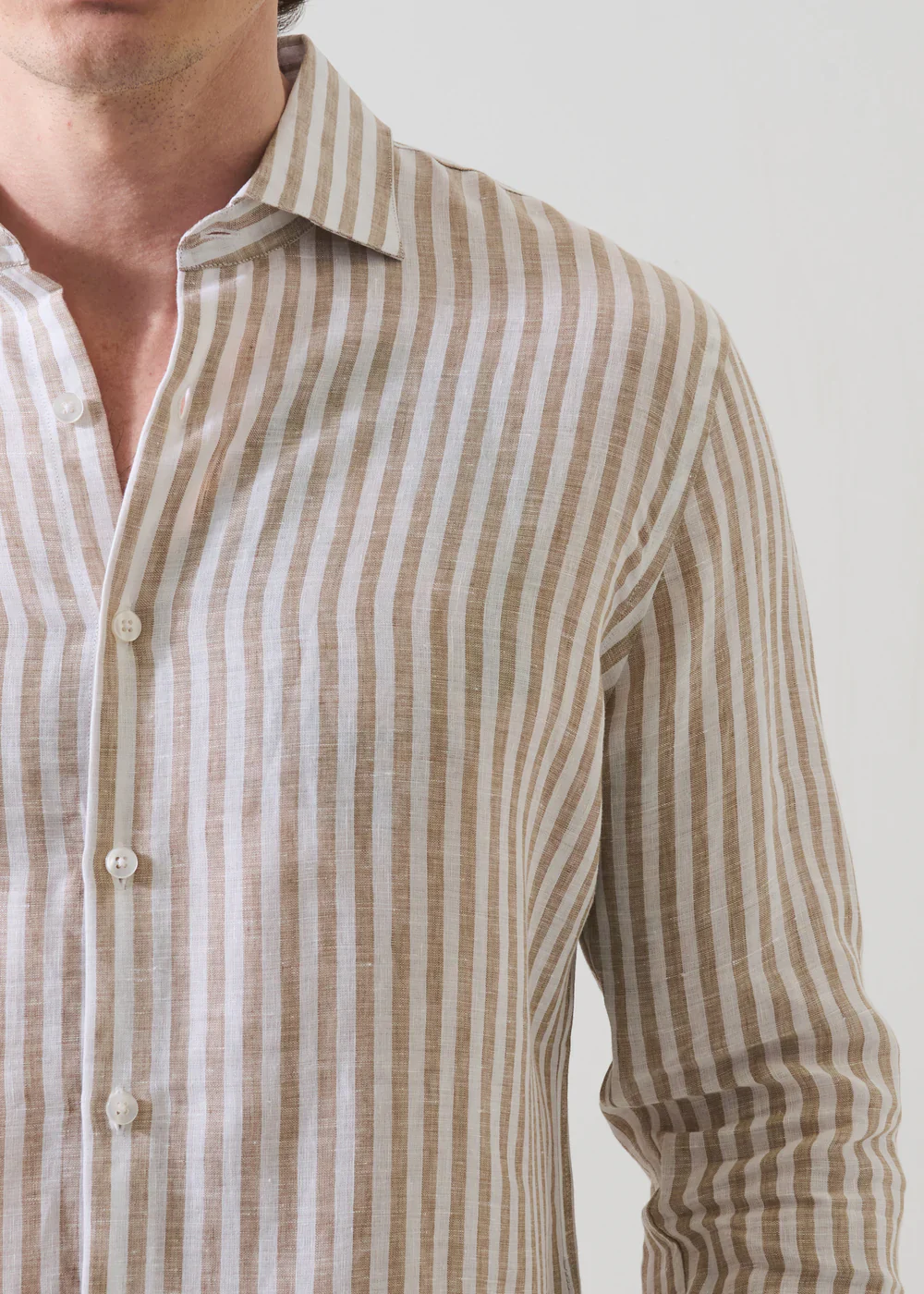 Bengal Stripe Linen Shirt - Image 2