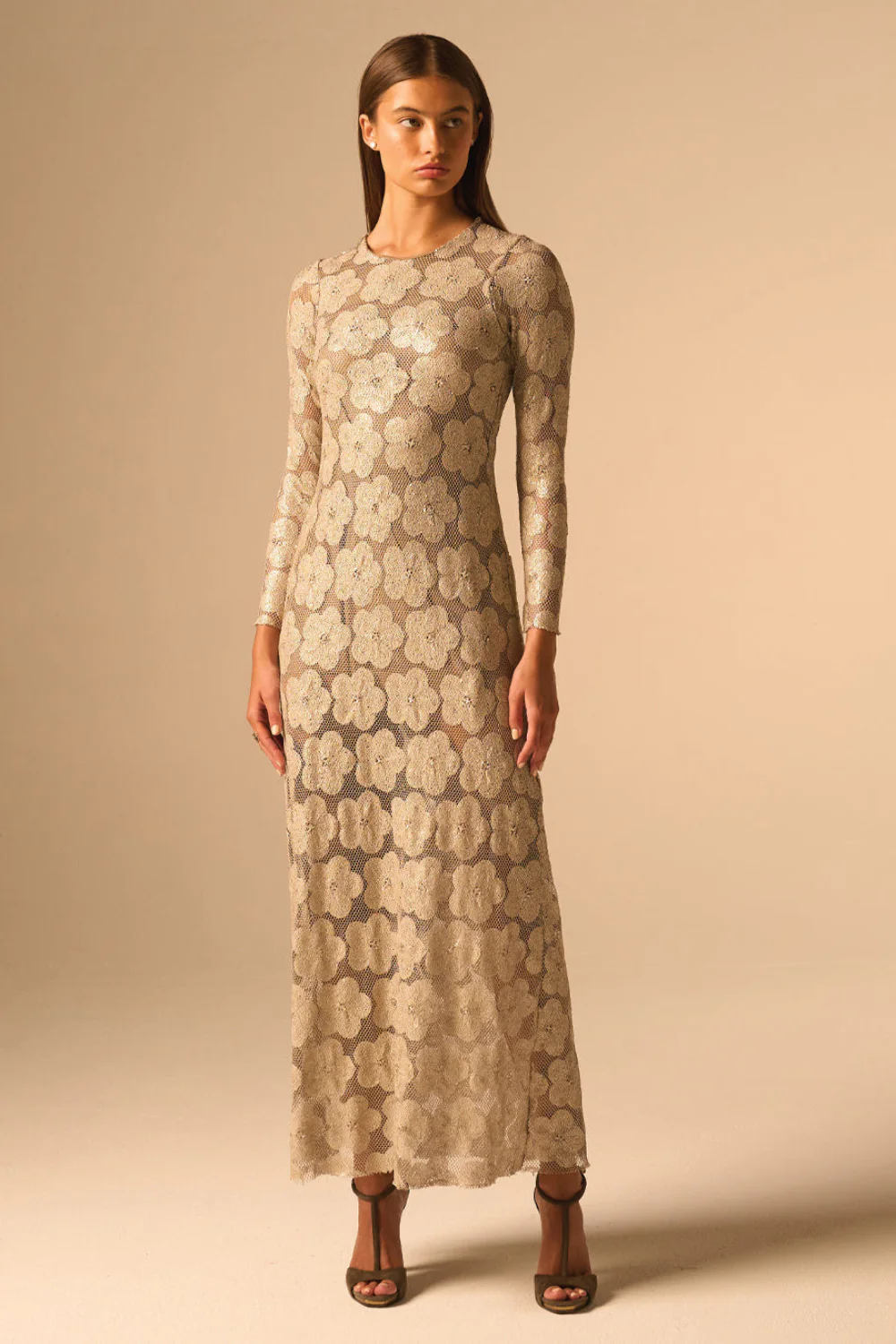 Petra Dress Champagne