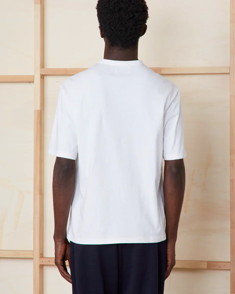 Benny SS Cotton Tee White - Image 3