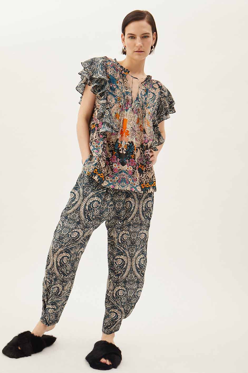 Besalu Floral Pant (Final Sale) - Image 3