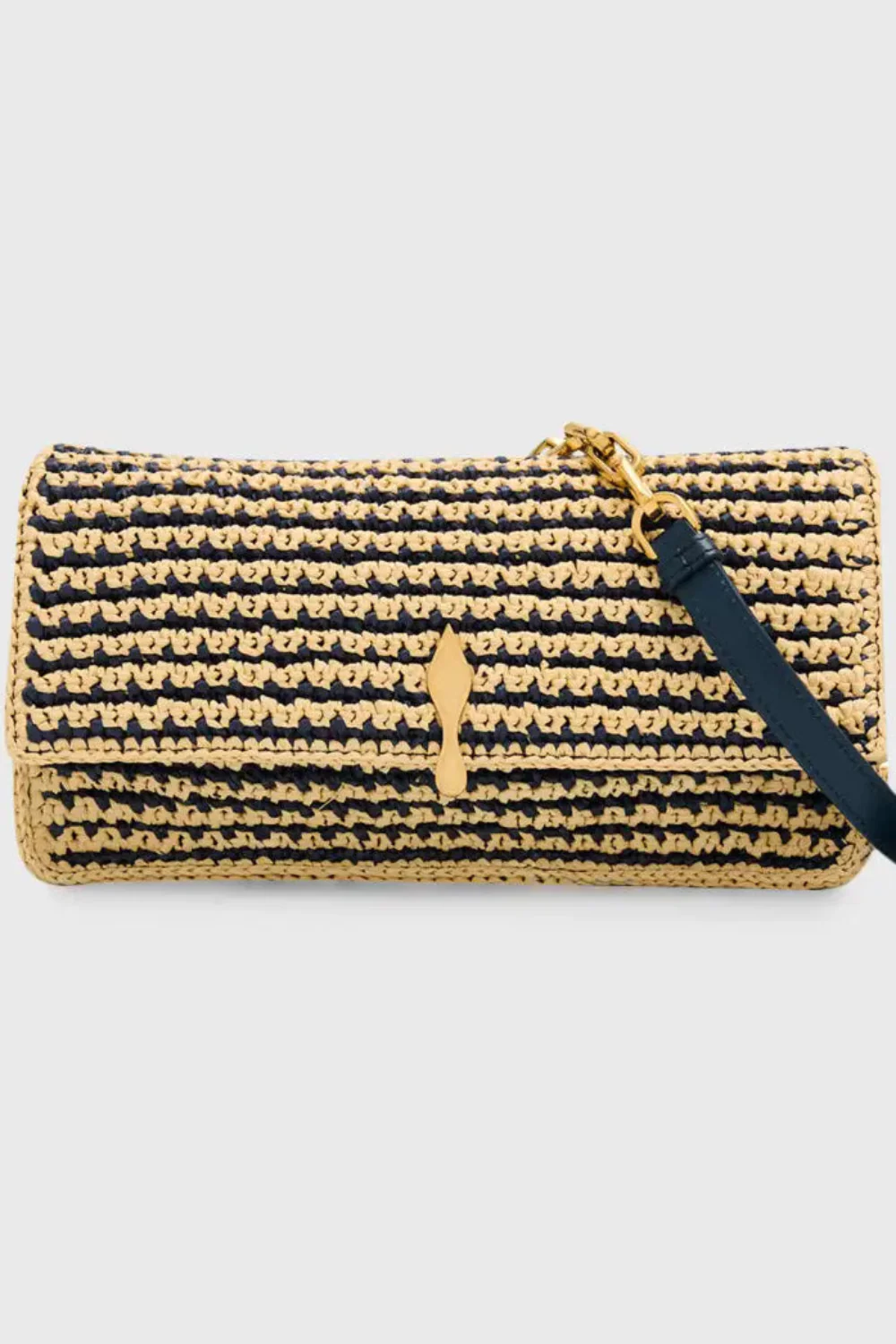 Bettina Crossbody Crochet Raffia