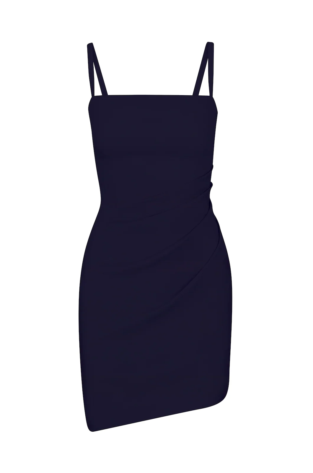 The Nadege Mini Dress Marine (Final Sale) - Image 3