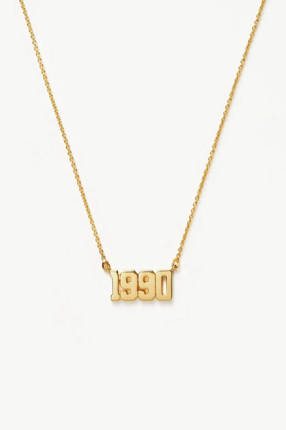 Birth Year Necklace (Final Sale)