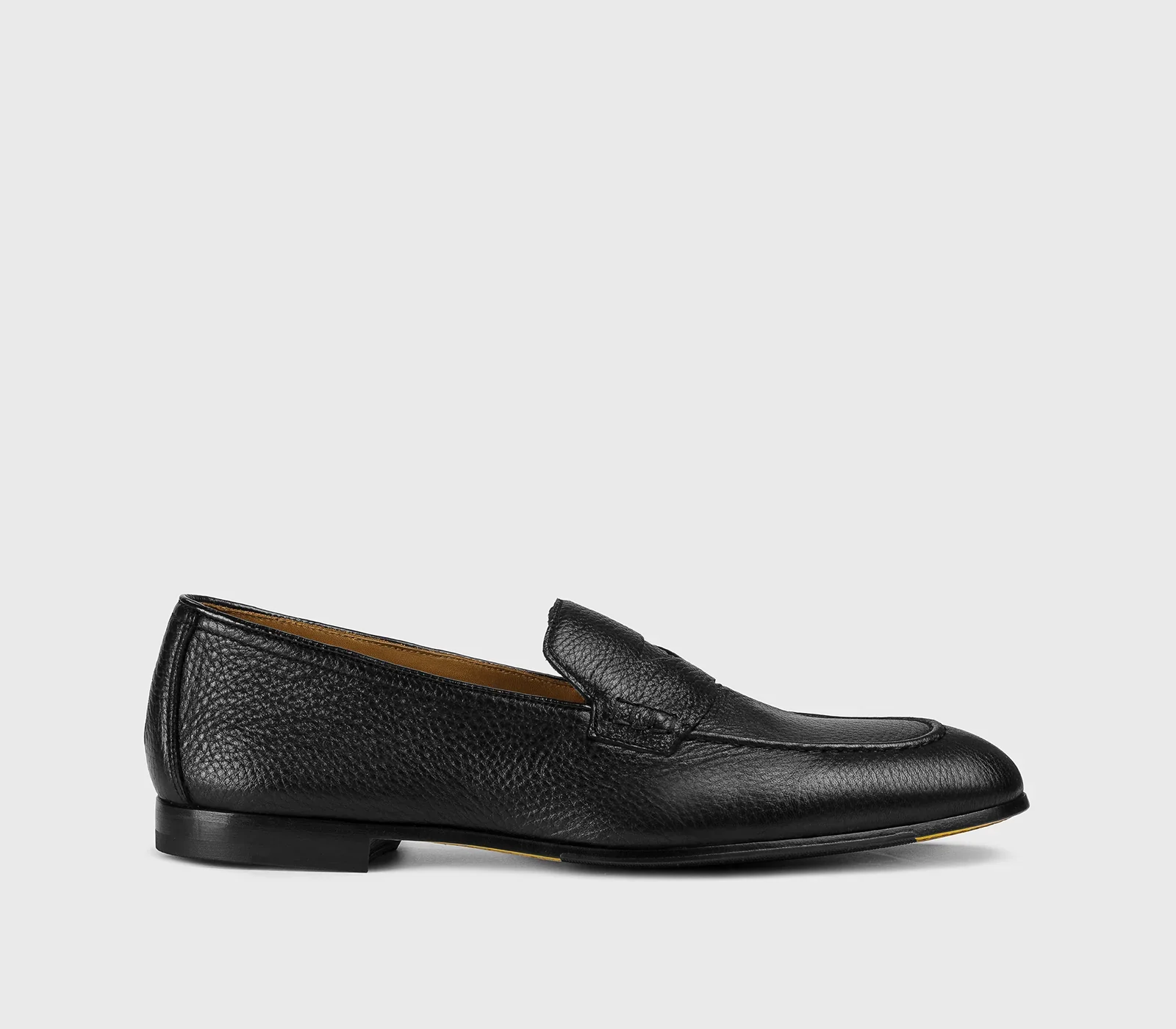 Black Deerskin Loafer - Image 2