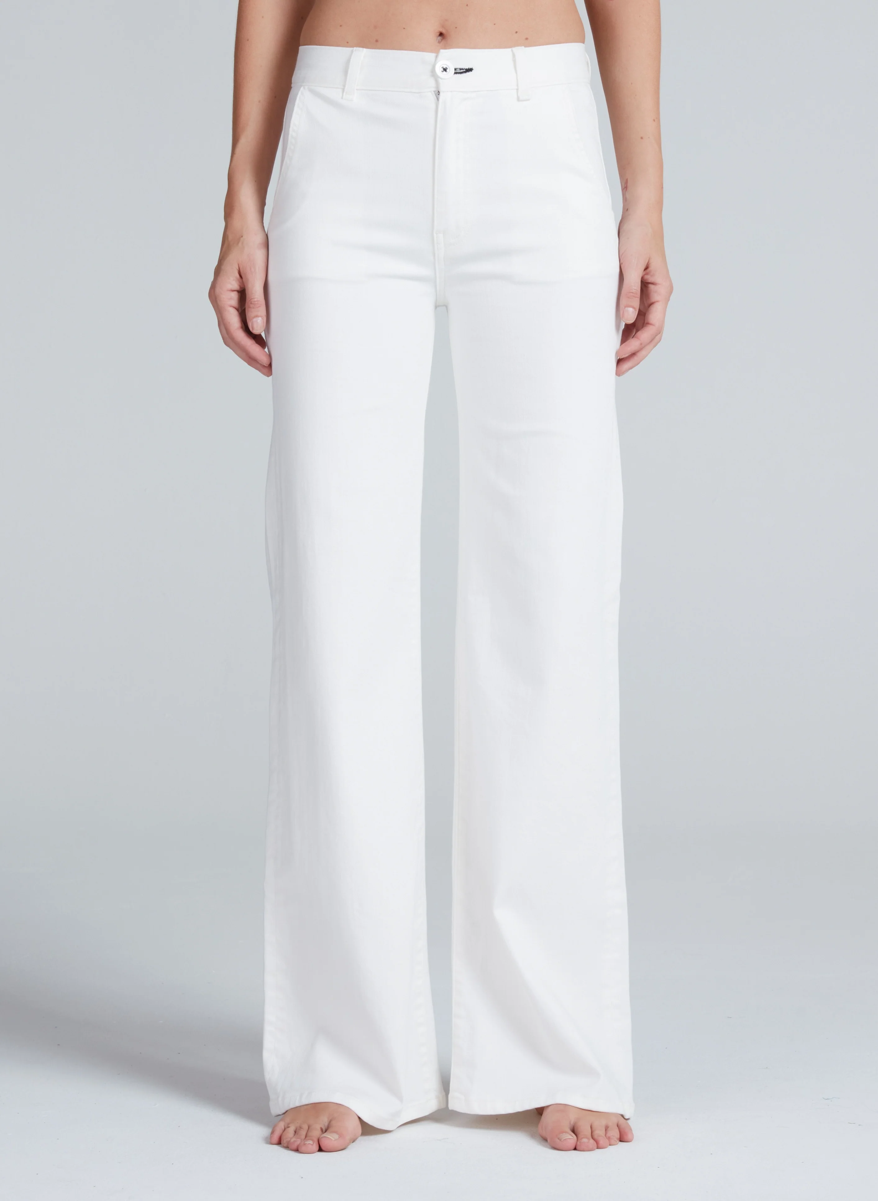 Brighton Trouser Ivory - Image 2