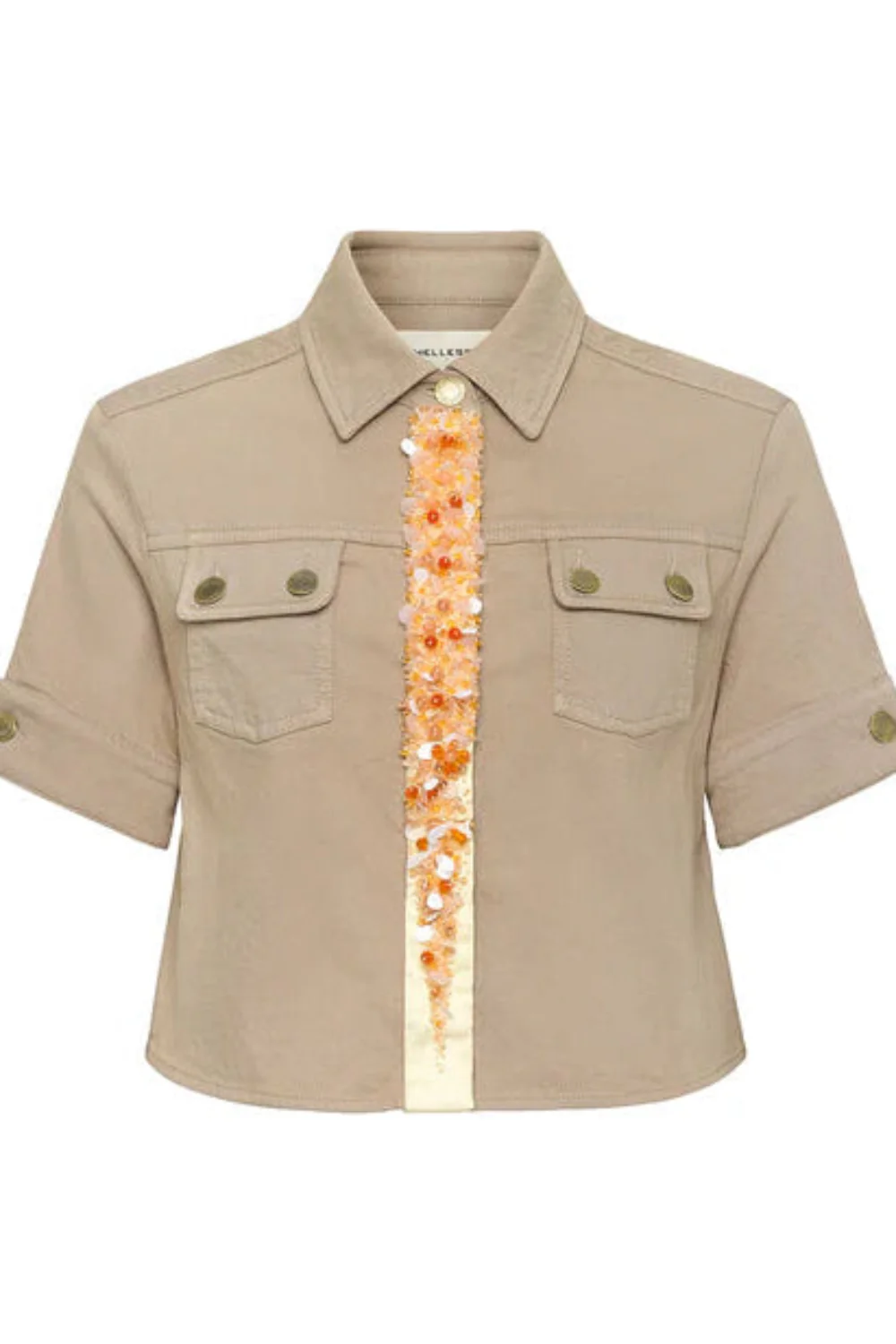 Brook Shirt Beige Wash