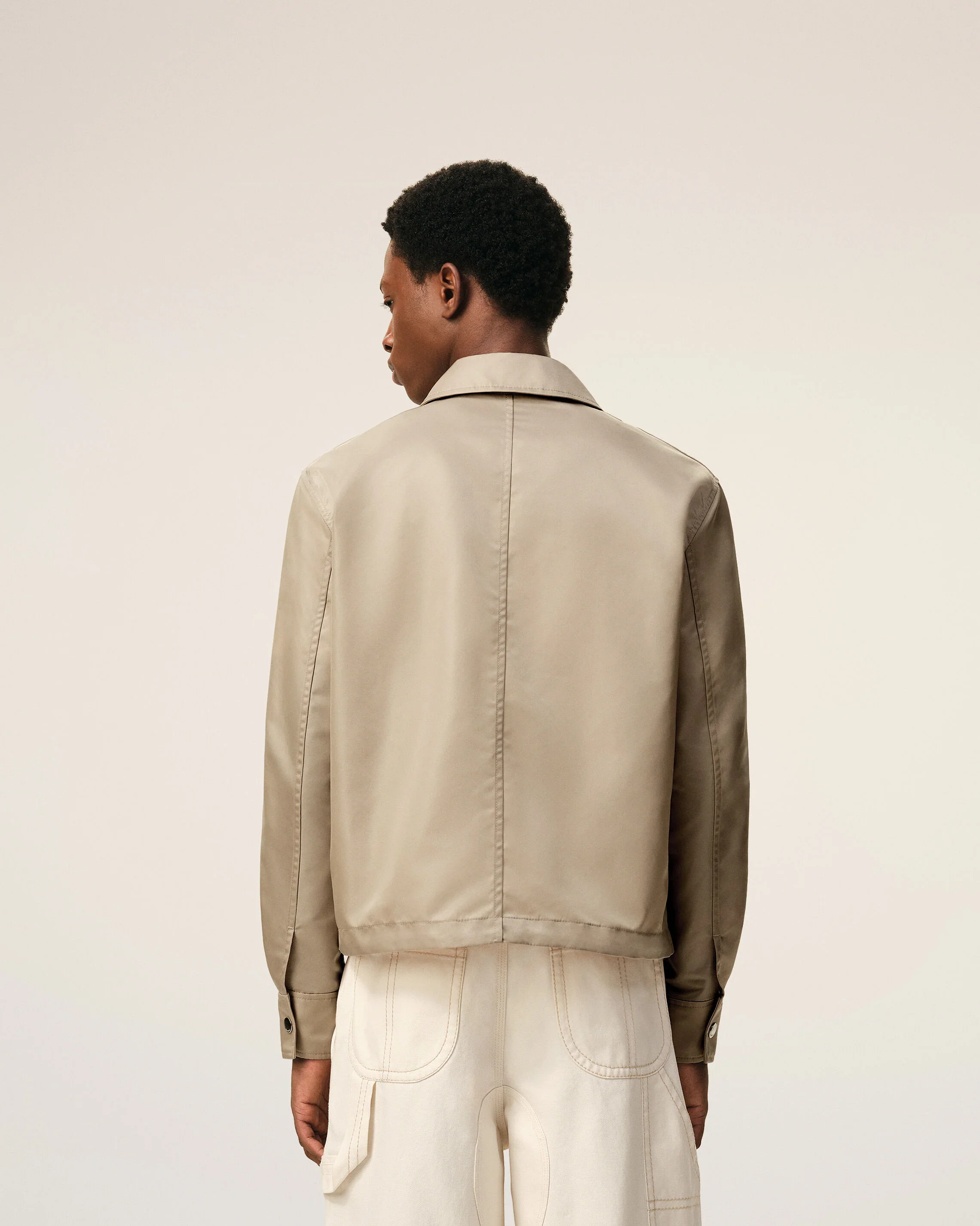 Buttoned Jacket with Ami de Coeur Stud - Image 4