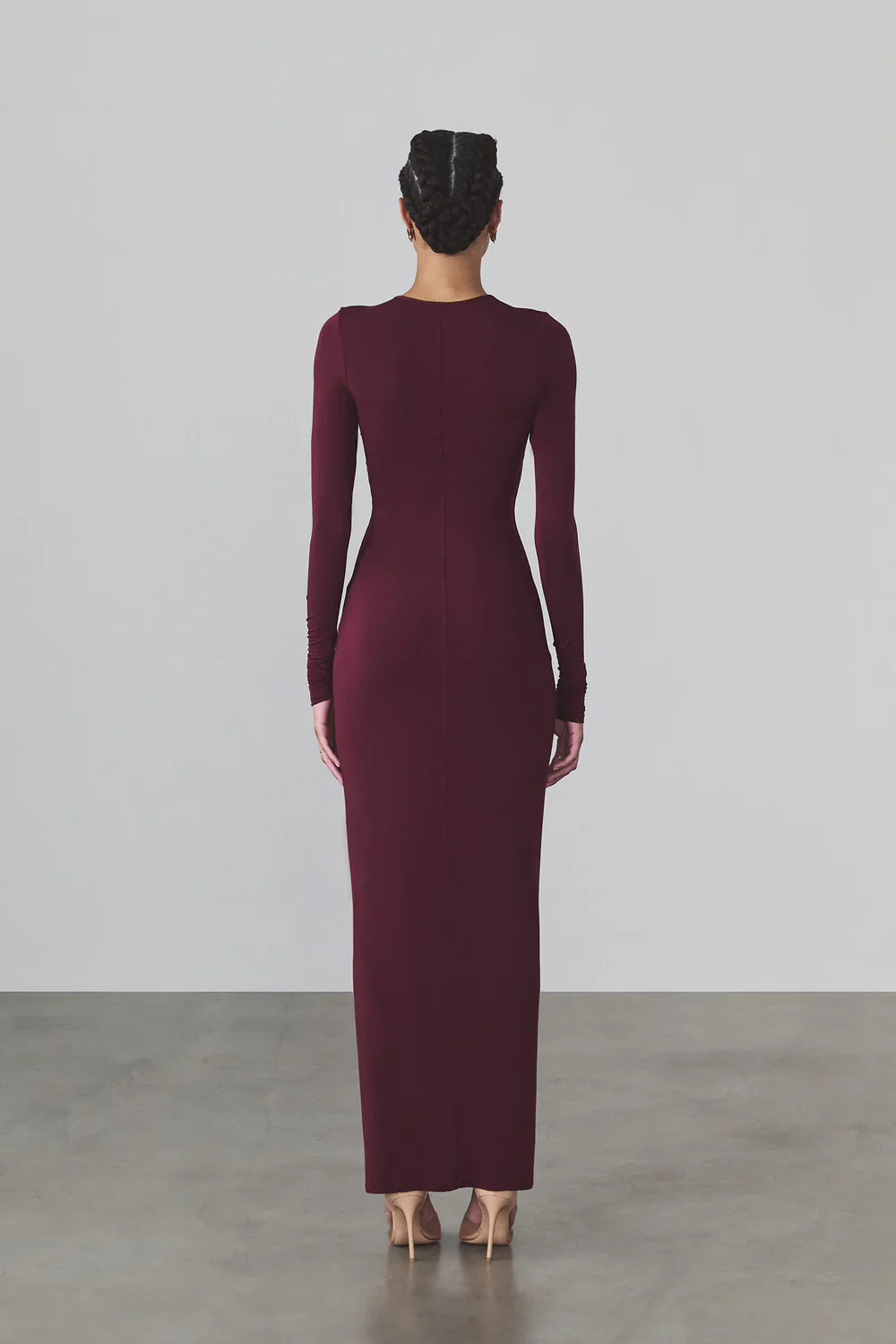Carmen Maxi Burgundy - Image 4