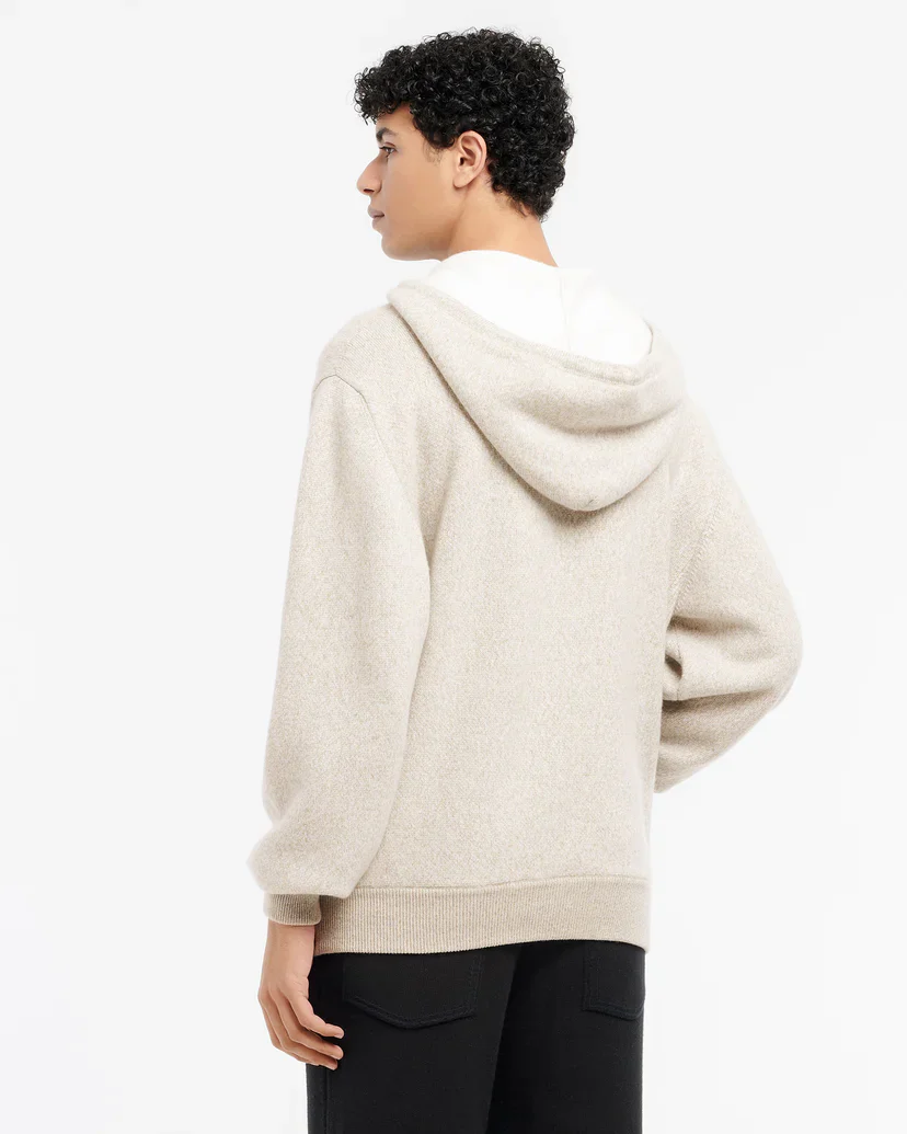 Cashmere Cotton Sportswear Hooded Sweatshirt - Image 2