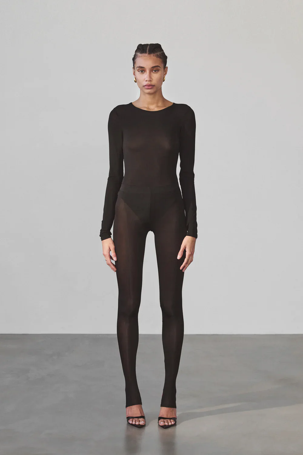 Christina Legging Black Stocking