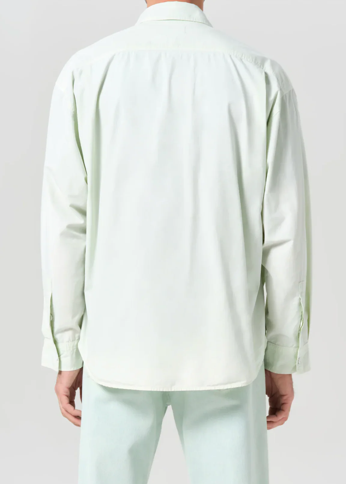 Clark Shirt Mint Cream - Image 3