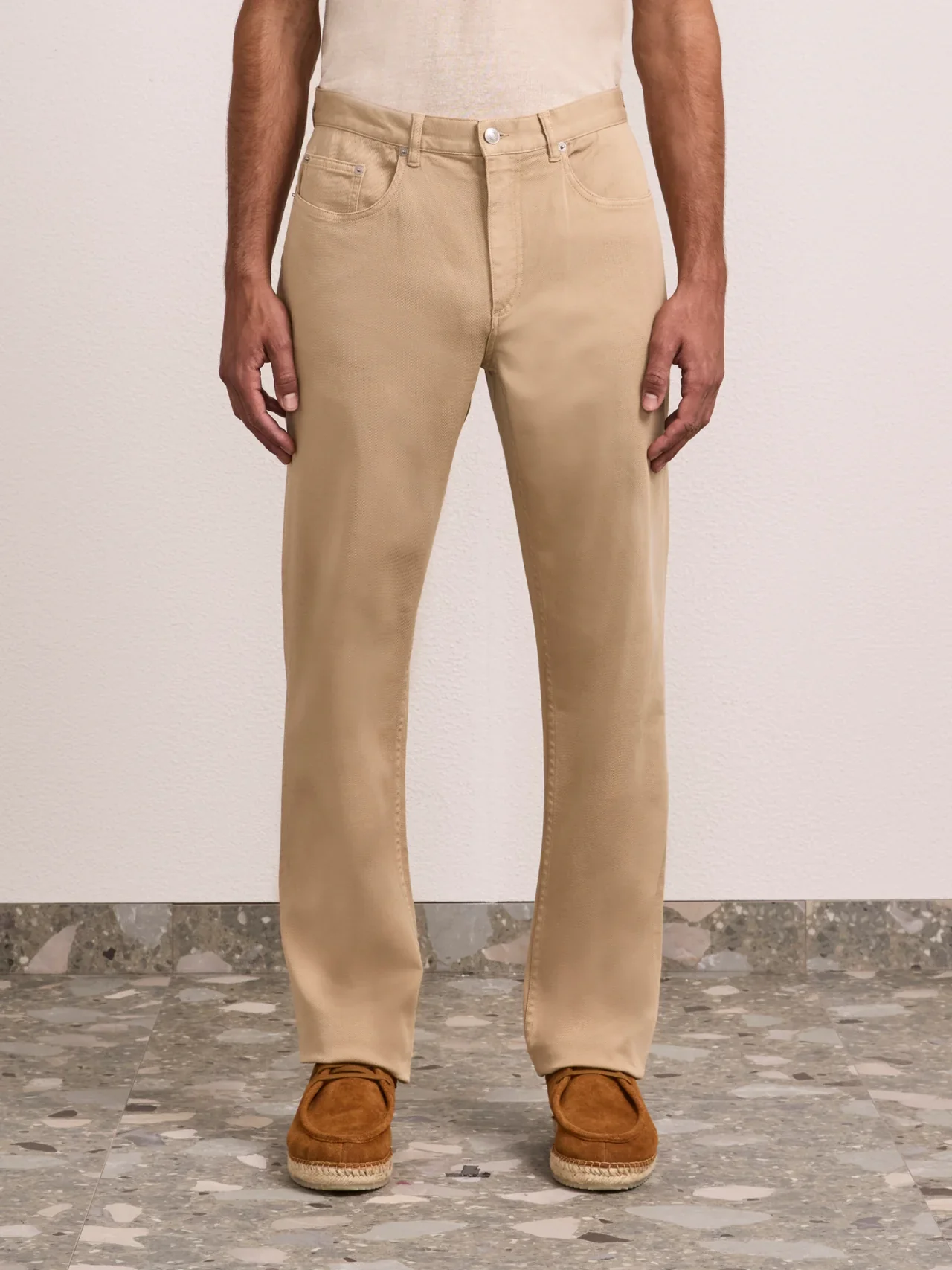 Columbo 5 Pocket Cotton Twill Trouser - Image 2