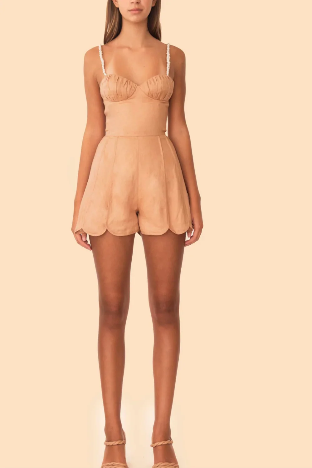 Coral Romper