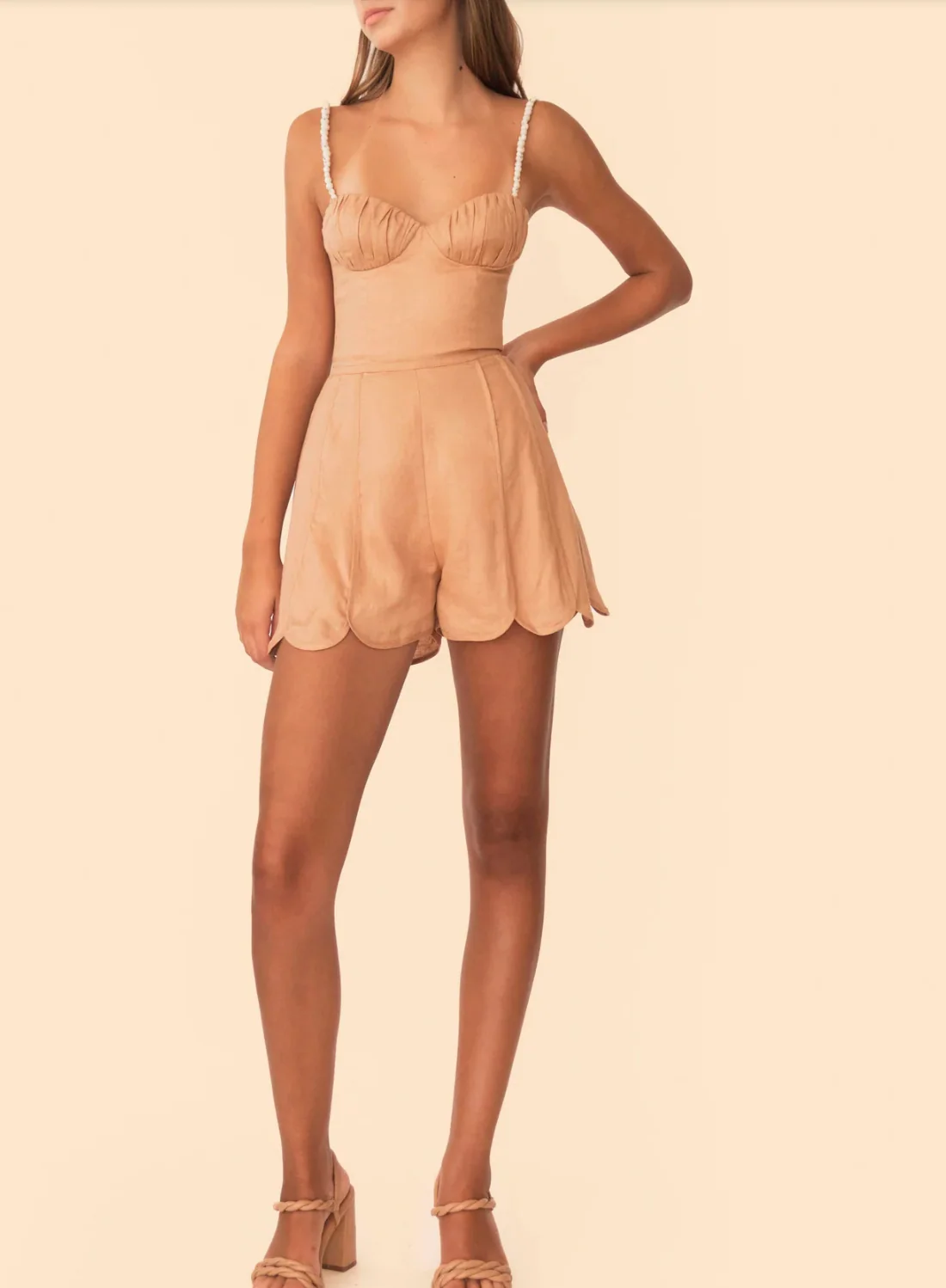 Coral Romper - Image 2
