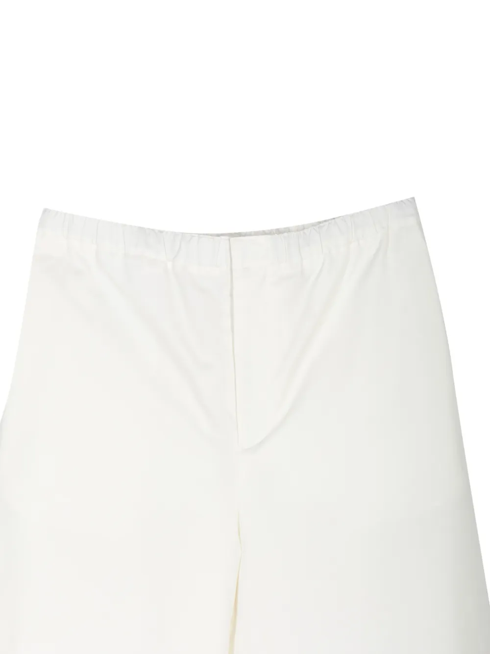 Cotton Blend Poplin Trousers - Image 3