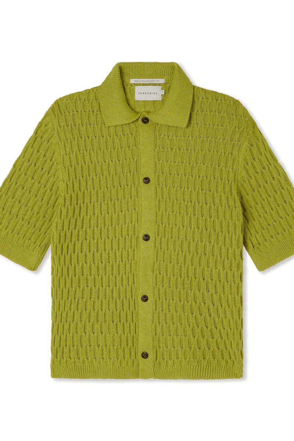 Cove Knitted Shirt Lime