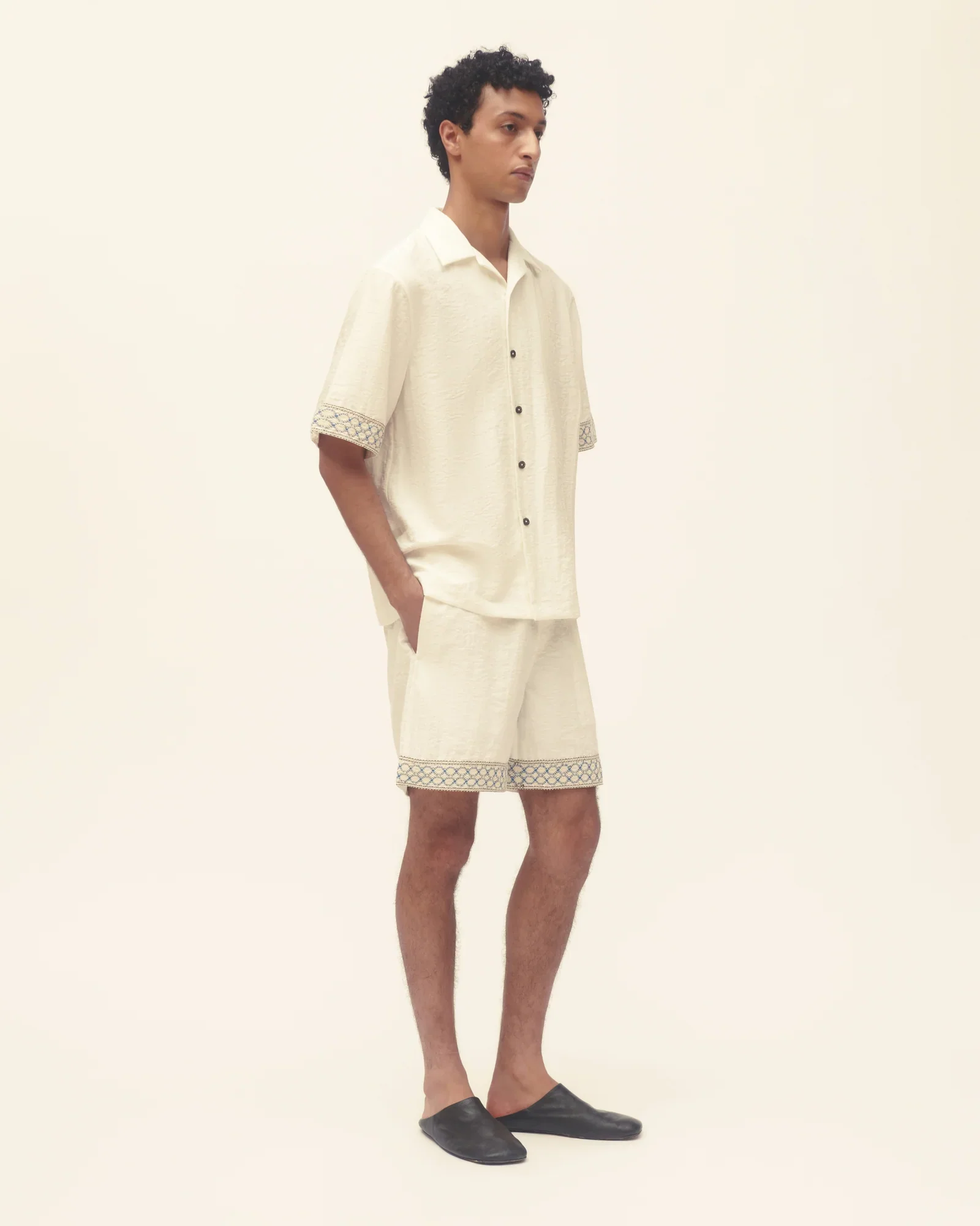 Crochet Trim Resort Short - Image 2