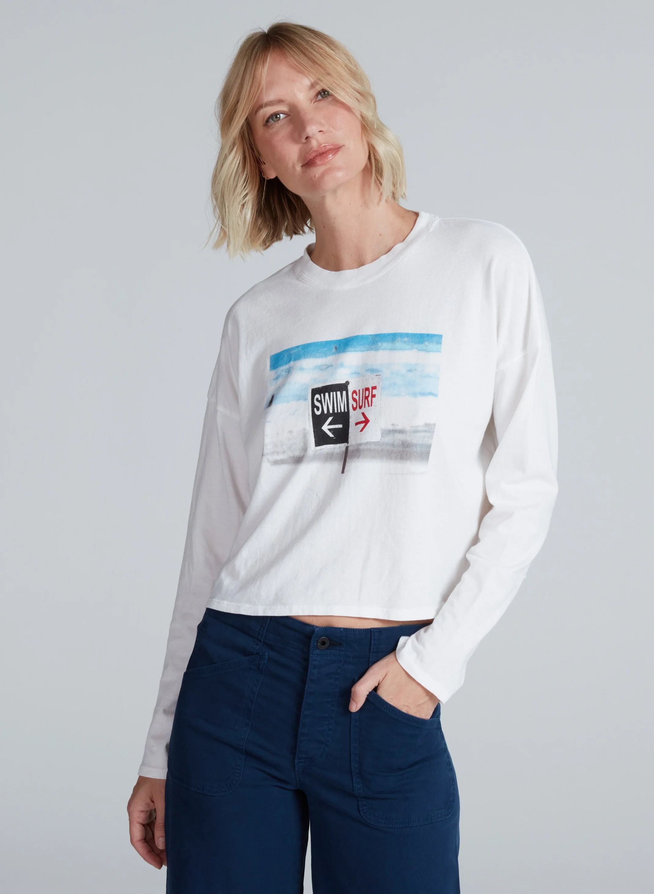 Cropped Long Sleeve - Image 2