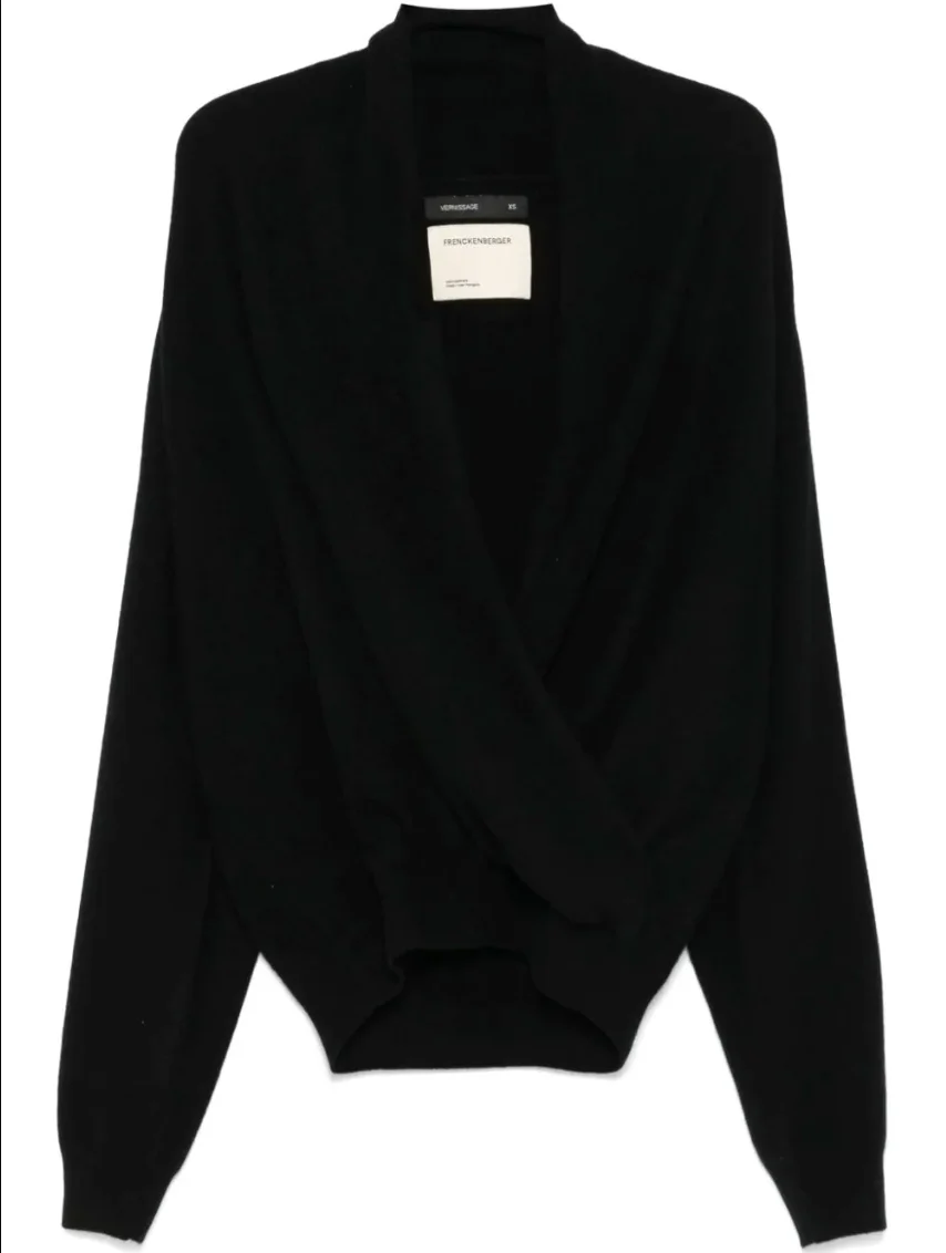 Cross Sweater Black - Image 4
