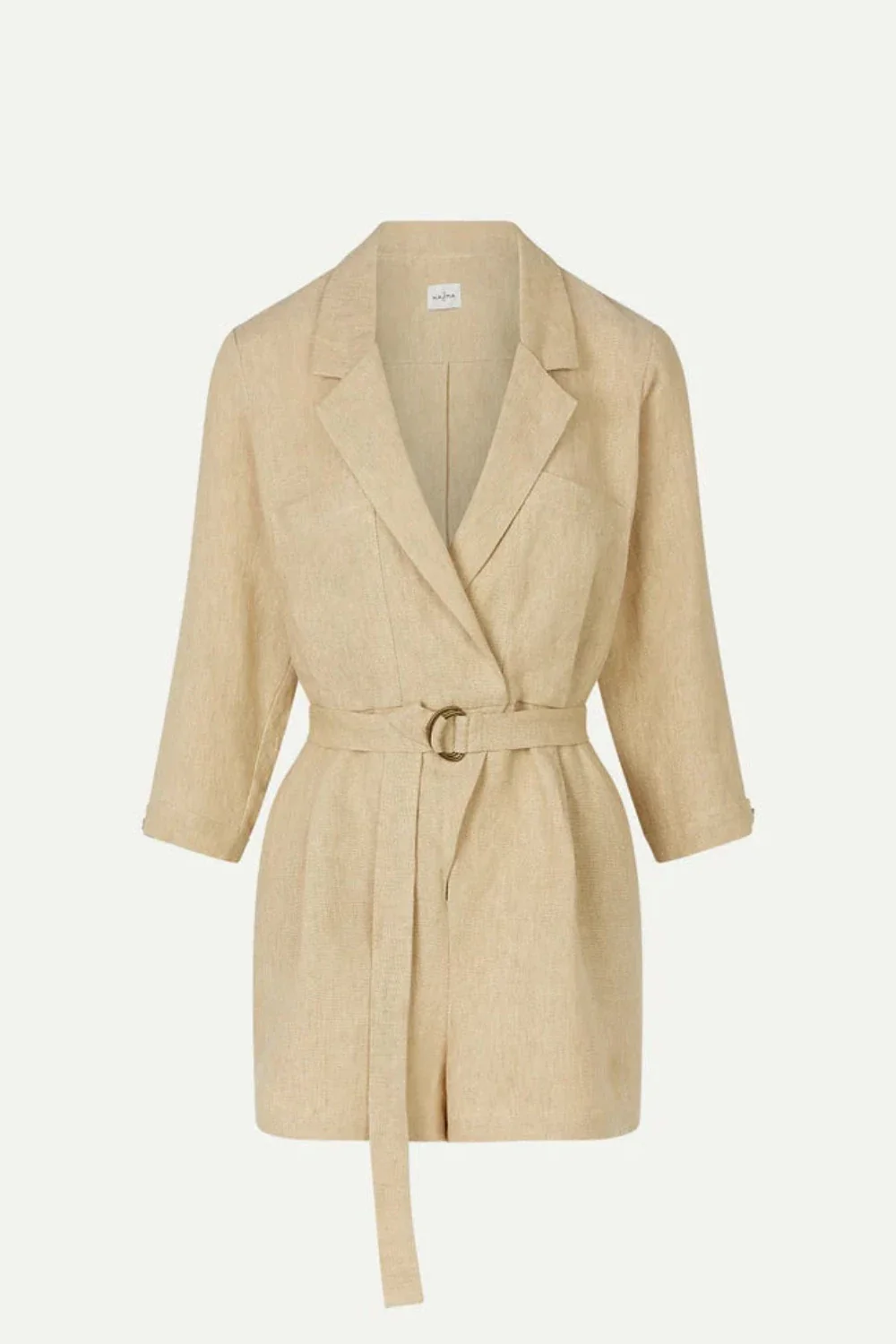 Dahab Linen Short Jumpsuit (Final Sale)