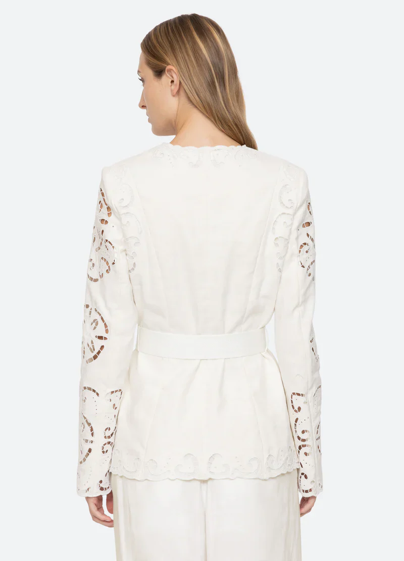 Dahlia Eyelet Blazer - Image 4