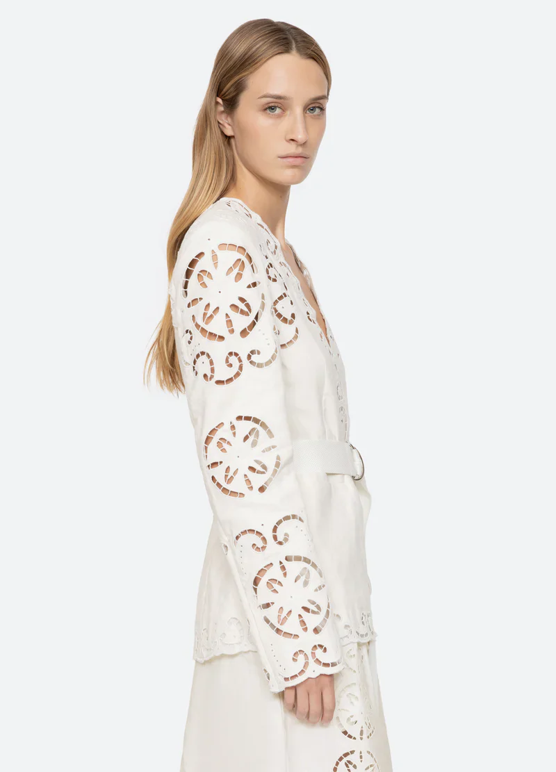 Dahlia Eyelet Blazer - Image 5