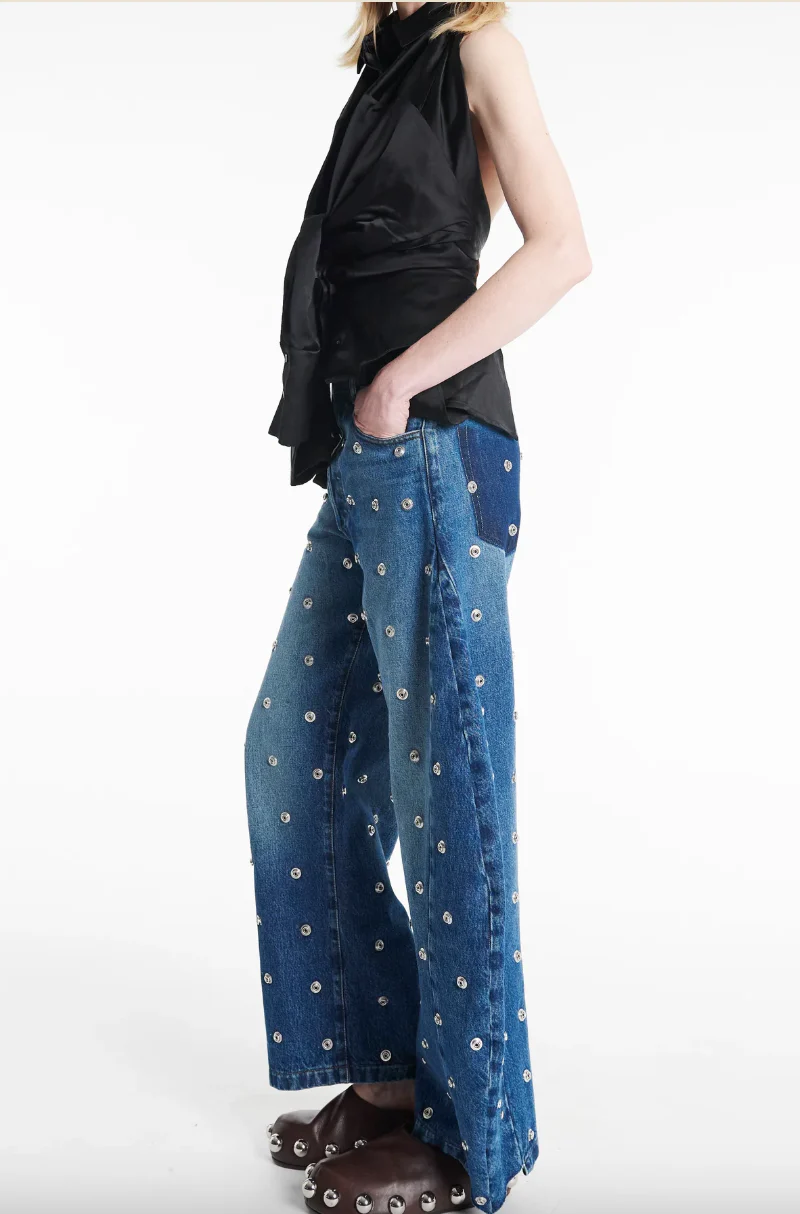 Deconstructed Shirt Halter Neck - Image 4