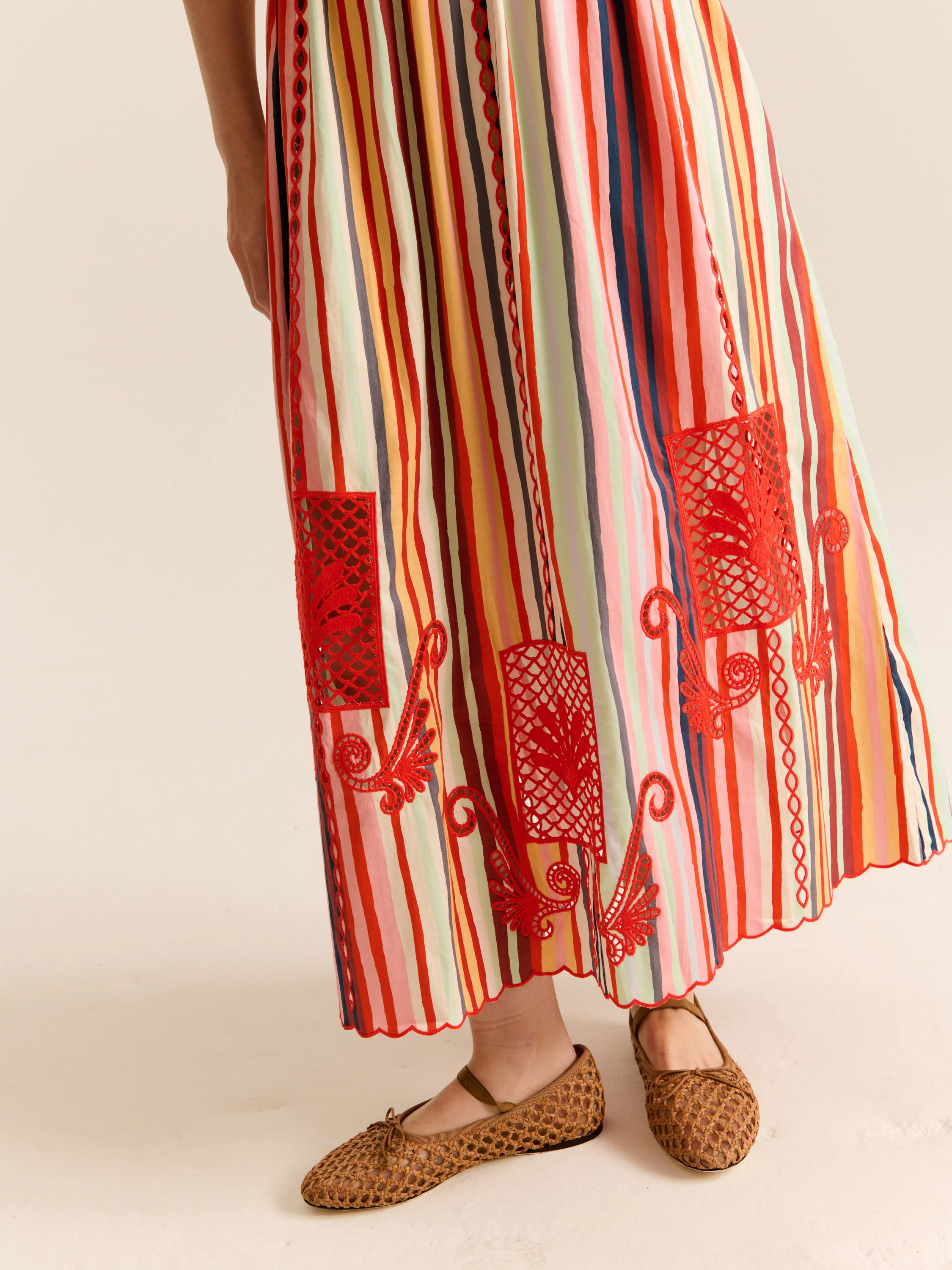 Della Dress Multi Stripes - Image 4