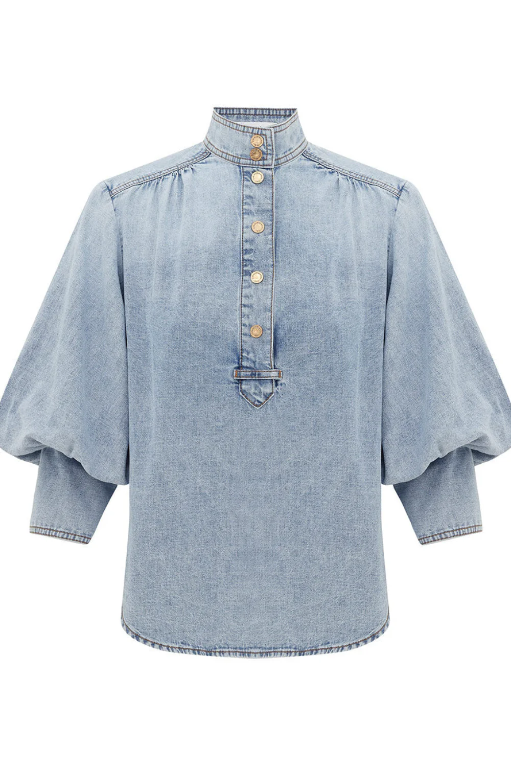 Denim Blouse