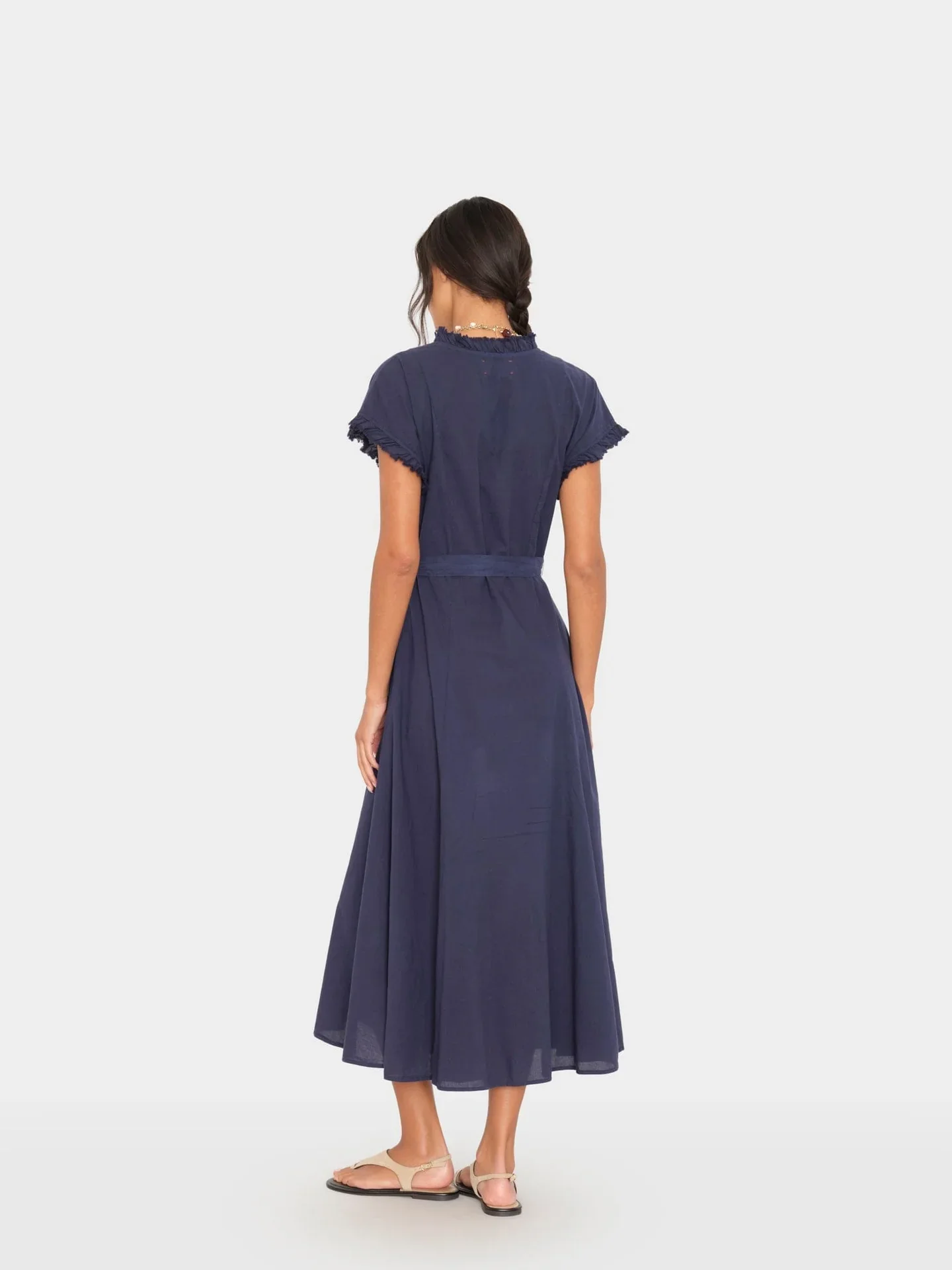 Dixie Dress Navy - Image 2