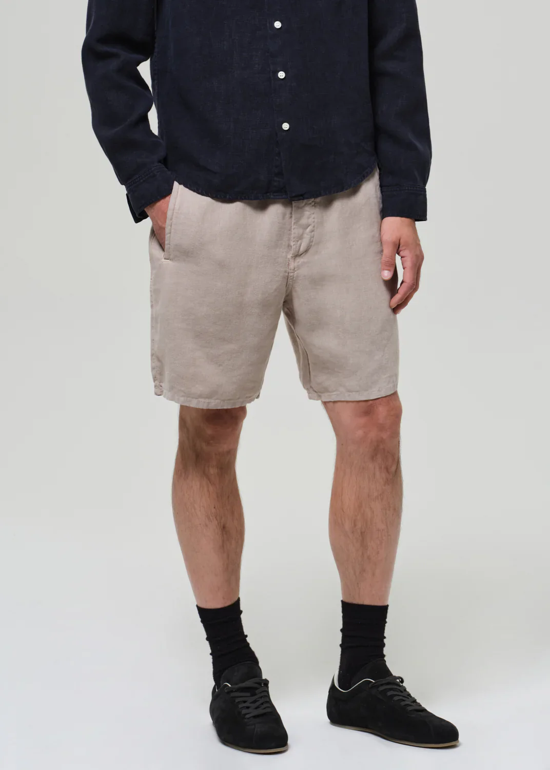 Drawstring Deck Short Wheat - Image 3