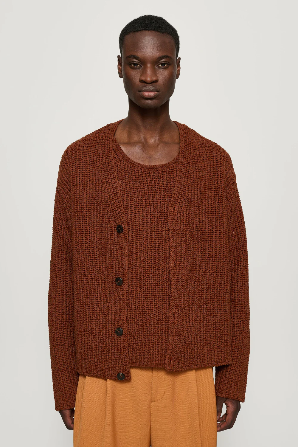 Eldar Tape Knit Cardigan (Final Sale)