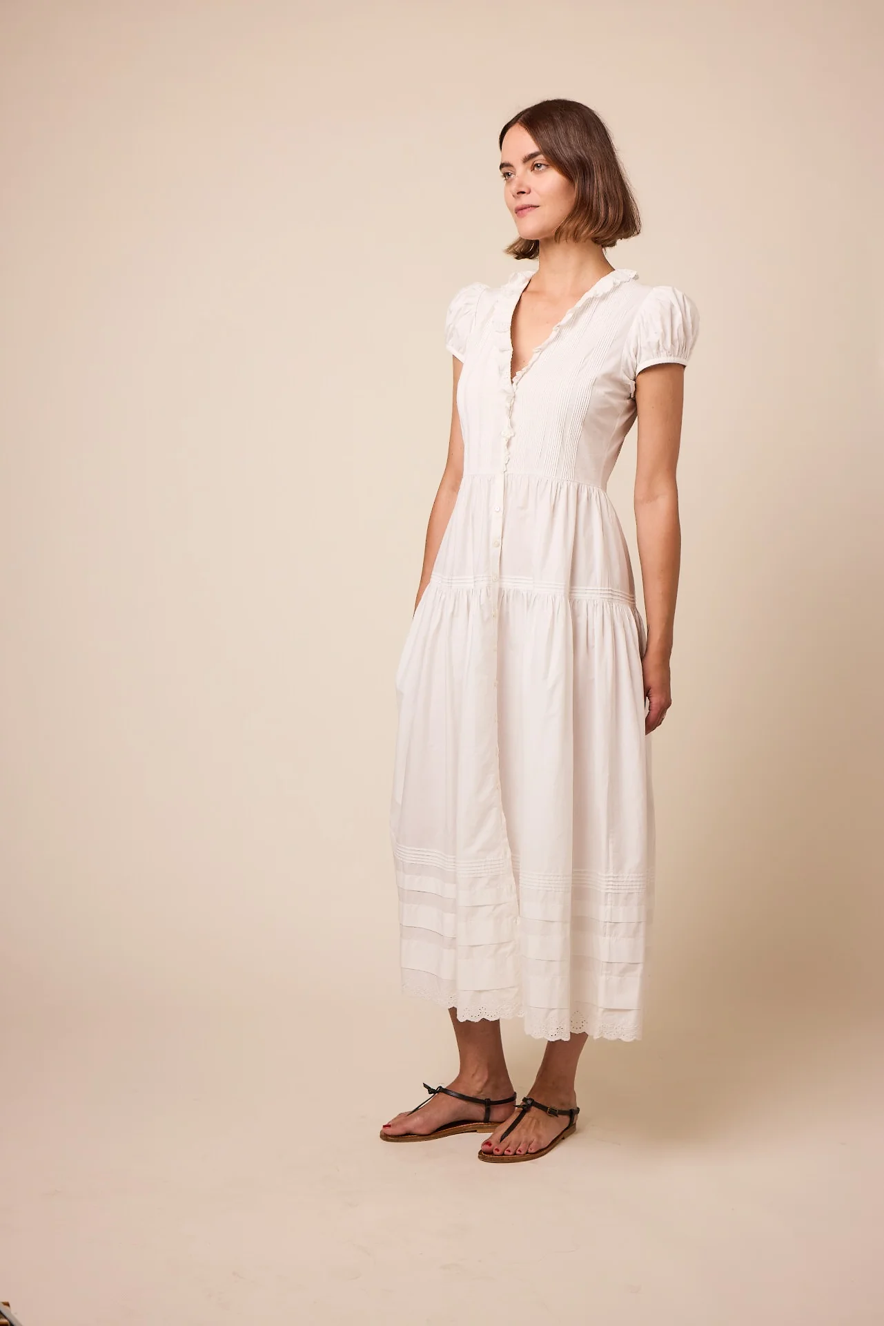 Eliette Dress Salt - Image 3