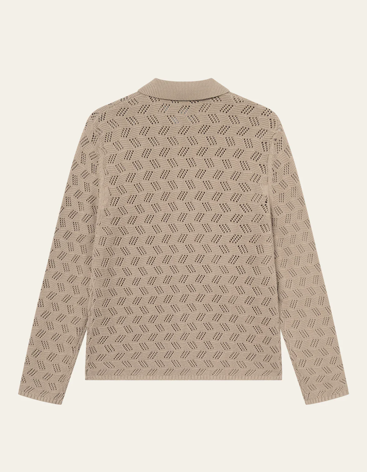 Eloi Knit Shirt Dark Sand - Image 5