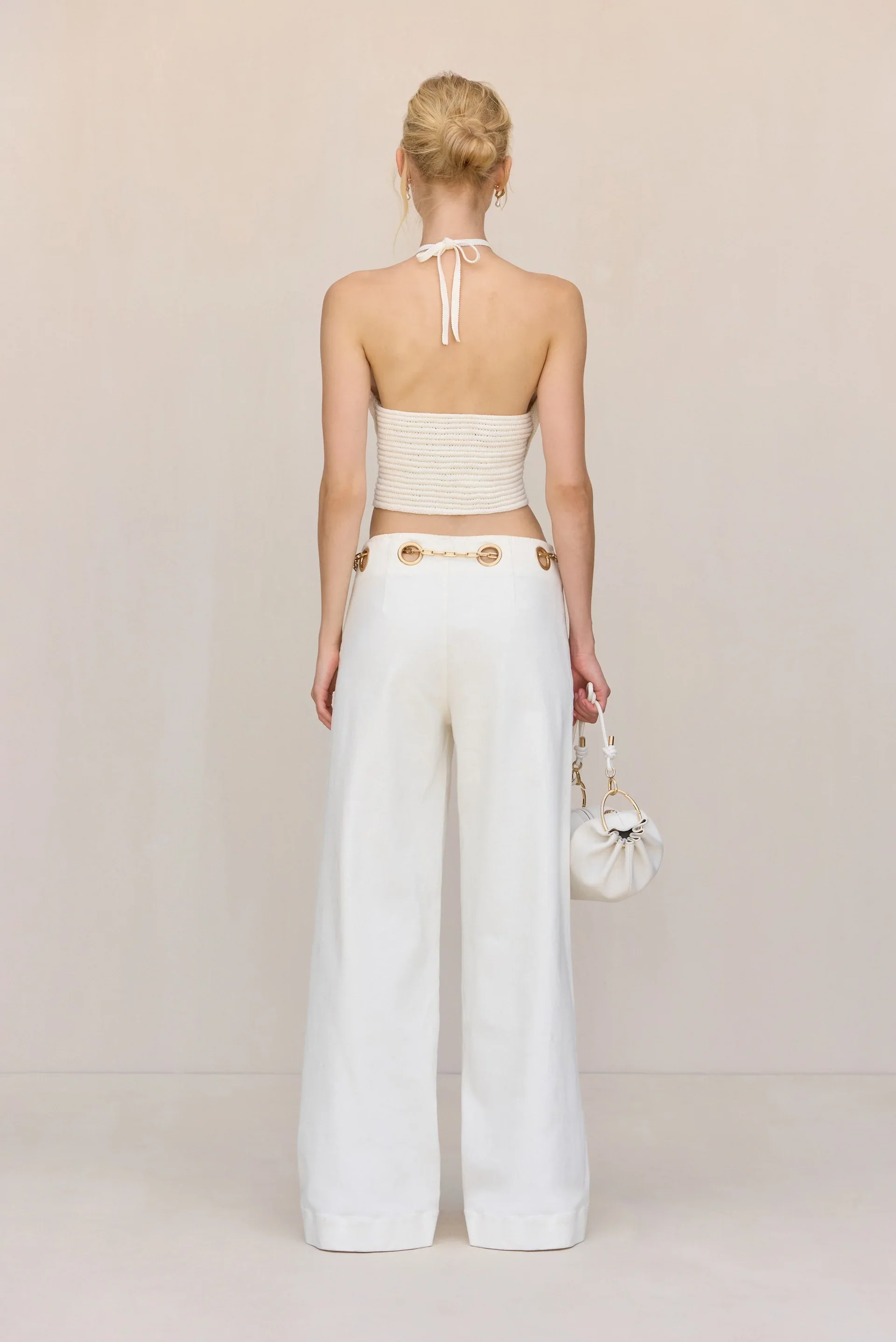 Emelia Crochet Top Off White - Image 3